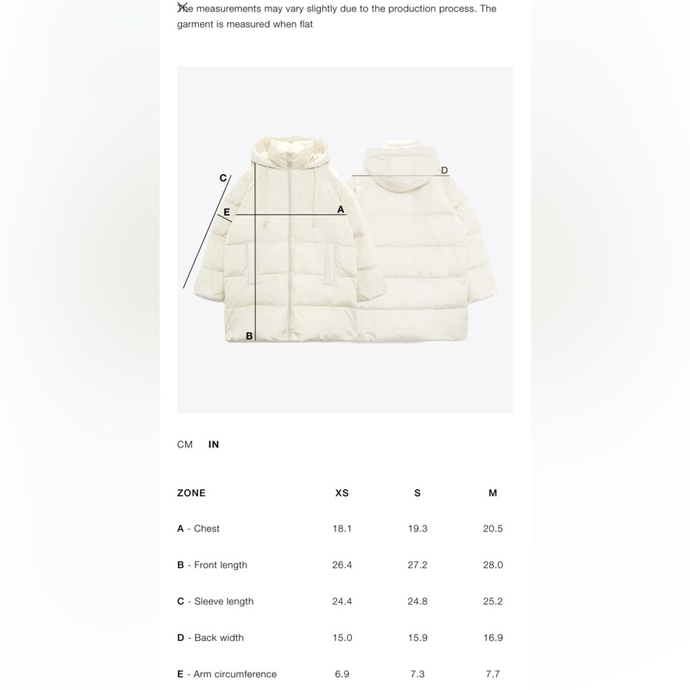 Zara Black Ski Jacket NWT Goldbergh style - Picture 14 of 16